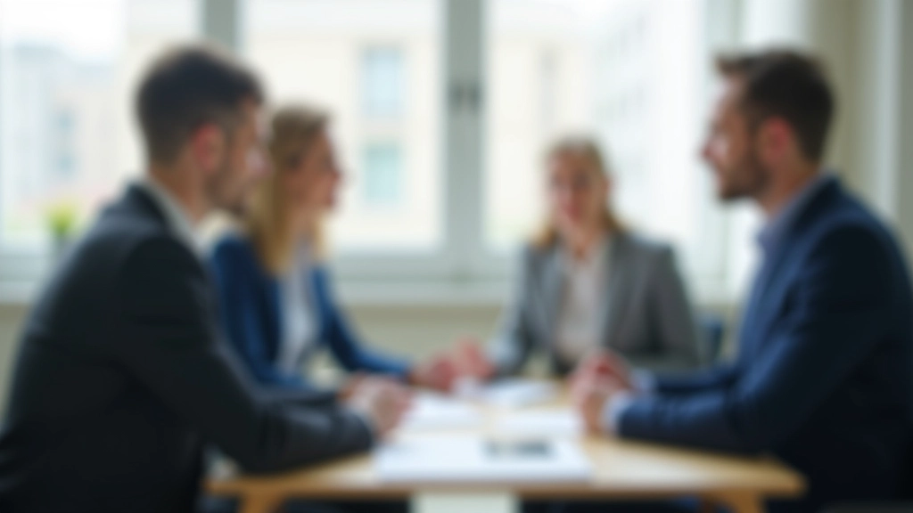 Консультация клиента с брокером по контрактам недвижимости